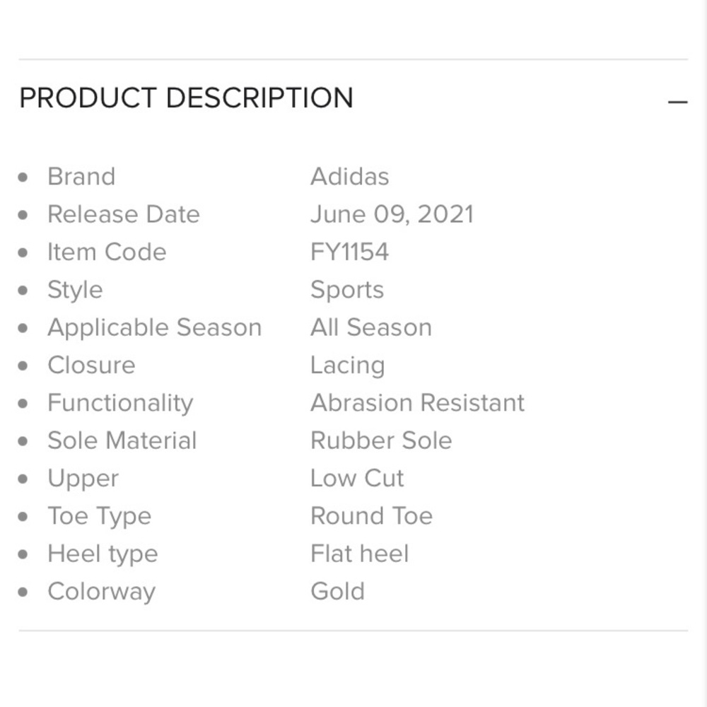 Adidas Superstar Metallic Gold FY1154 leather tre - Picture 11 of 12